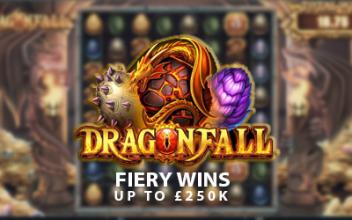 Fiery Wins of up to £250K Wait to be Discovered in the New Dragonfall Slot
