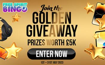 Big July (Free Spirit) Bingo Offers Include £5K Tech Prize Draws & More