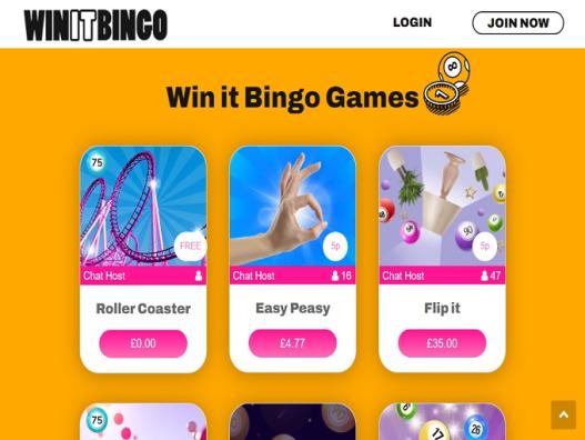 Win It Bingo